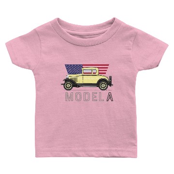 Discover modela Bronson Yellow Baby T-shirts