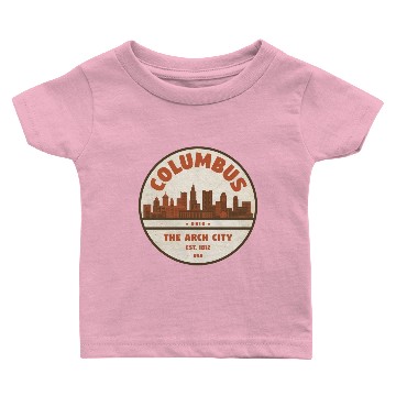 Discover Columbus Ohio Baby T-shirts