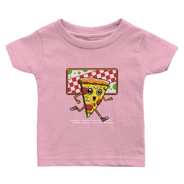 Discover Pizza Run Baby T-shirts