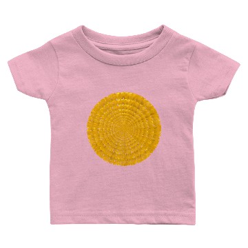 Discover Yellow circle Baby T-shirts