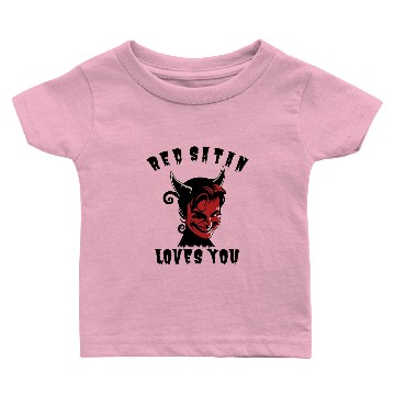 Discover Satan loves you! Baby T-shirts
