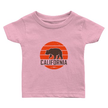 Discover California Bear Baby T-shirts