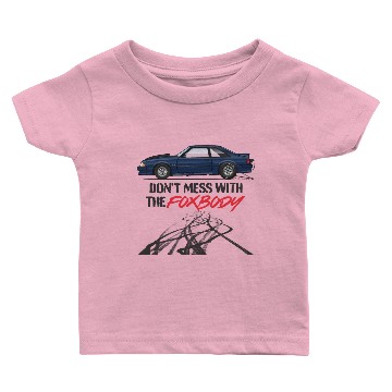 Discover foxbody Shadow Blue Baby T-shirts