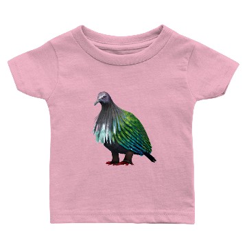 Discover Collared dove illustration Baby T-shirts