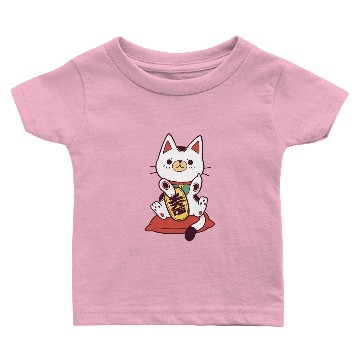 Discover Fortune Cat Baby T-shirts