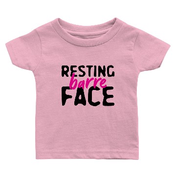 Discover Resting Barre Face Baby T-shirts