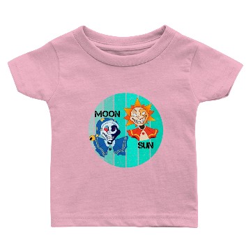 Discover Fnaf Security Breach Sun And Moon Baby T-shirts