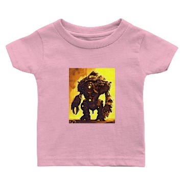 Discover Mech Robot Futuristic Sci-Fi High-Tech Android Rob Baby T-shirts