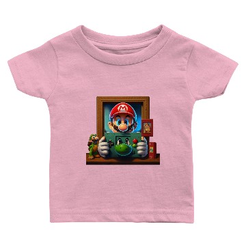 Discover Mario Bros Baby T-shirts