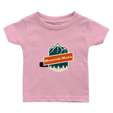 Discover Mountain Mama Baby T-shirts