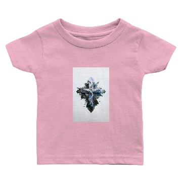 Discover Jesus Cross Painting Baby T-shirts
