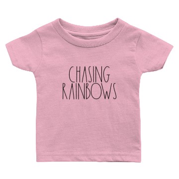 Discover Chasing Rainbows Rae Dunn Inspired Minimalist Baby T-shirts