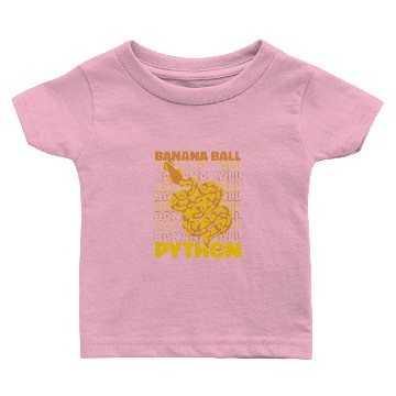 Discover Banana Ball Python Pythonidae Snake Owner Banana Baby T-shirts