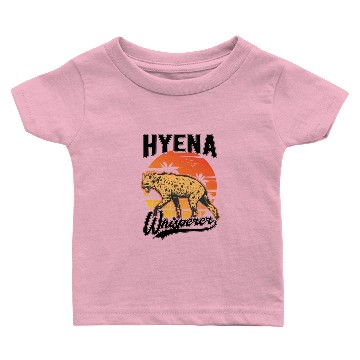 Discover Hyena Whispering Aardwolf Baby T-shirts