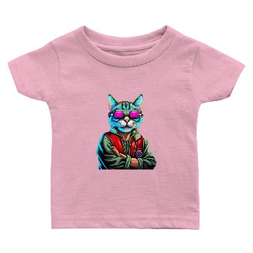 Discover worker cat, mom Baby T-shirts