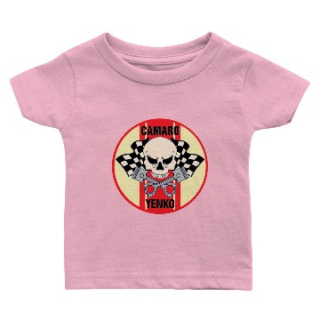 Discover Camaro Yenko skull & pistons Baby T-shirts