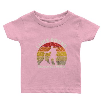 Discover I Like Rocks And Maybe 3 People Rock Collecting Baby T-shirts