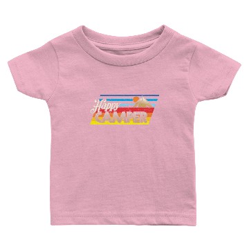 Discover Happy Camper Baby T-shirts