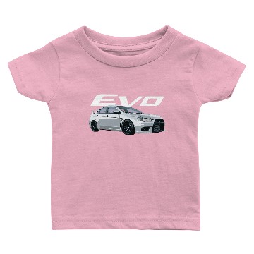Discover JDM Car EVO X Baby T-shirts