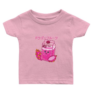 Discover Kawaii Dragon Fruit Milk Baby T-shirts