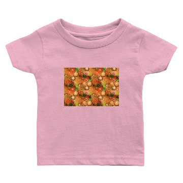 Discover Autumn Spirals, a Patterned Spirograph Collage Baby T-shirts