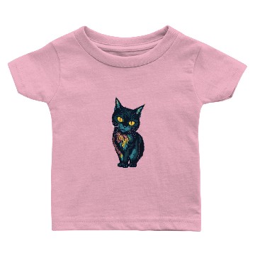 Discover Small black cat Baby T-shirts