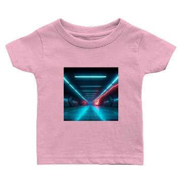 Discover Futuristic Subway Baby T-shirts