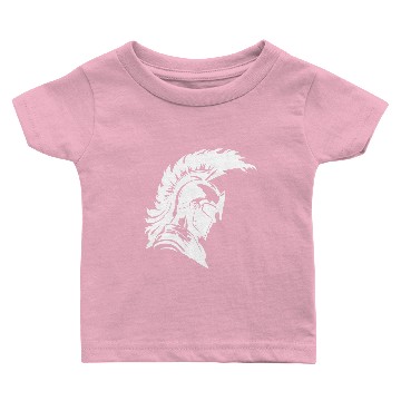 Discover Warrior Sparta Helmet Spartan Baby T-shirts