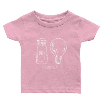 Discover Salt & Light (Matthew 5) Baby T-shirts