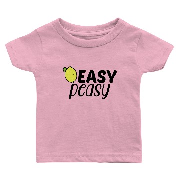 Discover Easy Peasy Lemon Squeezy Baby T-shirts