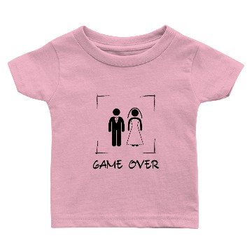 Discover GAME OVER Baby T-shirts