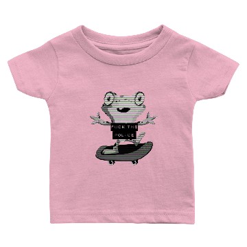 Discover Acab Skater Frog Baby T-shirts