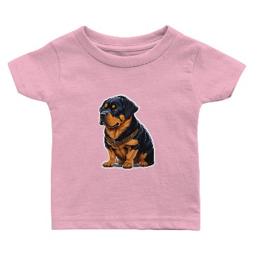 Discover Rottweiler Power Baby T-shirts