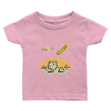 Discover Dinosaur Meteor Baby T-shirts