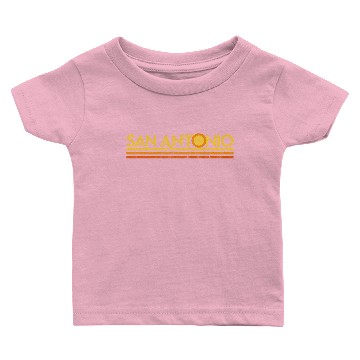 Discover San Antonio Texas Baby T-shirts