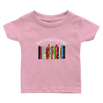 Discover Read Banned Books Baby T-shirts