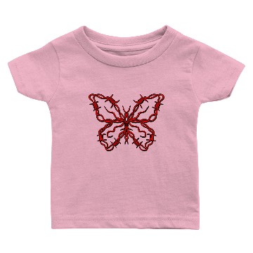 Discover Barbed Wire Butterfly Baby T-shirts