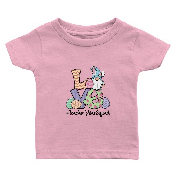 Discover Love Easter Teacher'S Aide Gnomes Teacher Easter 2 Baby T-shirts