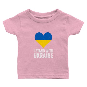 Discover I Stand With Ukraine Stop Putin Stop War Support U Baby T-shirts
