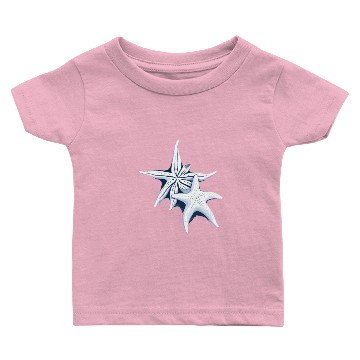 Discover Two starfish ink drawing Baby T-shirts