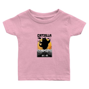 Discover Catzilla Baby T-shirts