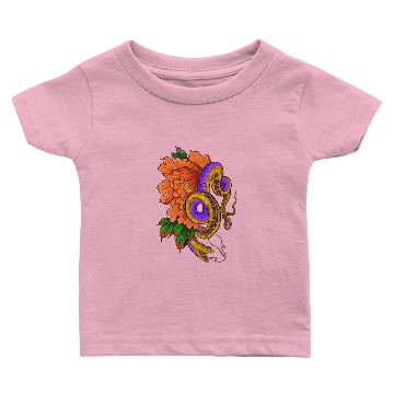 Discover Neojapanese Peony Snake Baby T-shirts