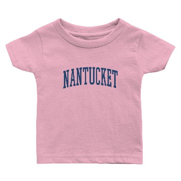 Discover Varsity Grey Nantucket Baby T-shirts