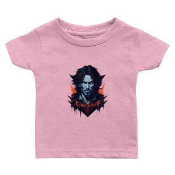 Discover Castlevania - Dracula Portrait Baby T-shirts