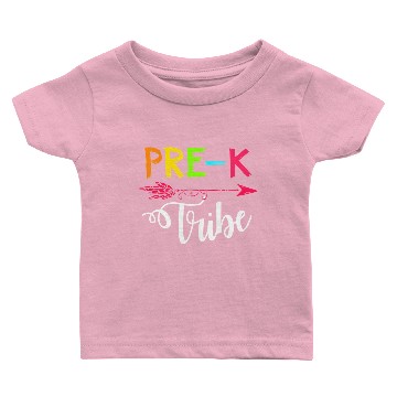 Discover Team Pre K Teacher Tribe Back To School Baby T-shirts