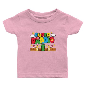 Discover Super Daddio Baby T-shirts