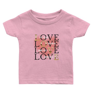 Discover LOVE Motivational Quotes Baby T-shirts