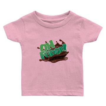 Discover Oh Fudge retro Baby T-shirts