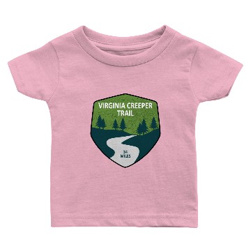 Discover Virginia Creeper Trail Baby T-shirts