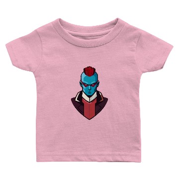 Discover Blue Face Yondu Baby T-shirts